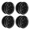 RC Car Tires,4 PCS RC Vehicle Wheels Rims 2.9in 12 Hole Aluminum Alloy Model Car Non Stick Metal Wheel Hub for 1/6 AXAIL SCX6() view 4