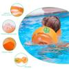 HTLNUZD 2 Pack PVC Swimming Arm Float Rings, Arm Bands Inflatable Floatation for Children and Adults (L) view 3
