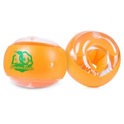 HTLNUZD 2 Pack PVC Swimming Arm Float Rings, Arm Bands Inflatable Floatation for Children and Adults (S)