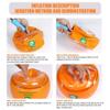 HTLNUZD 2 Pack PVC Swimming Arm Float Rings, Arm Bands Inflatable Floatation for Children and Adults (S) view 4