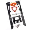 RC Boat Brussless Motor 40mm Mount Bracket for Brushless Motor 4074 4082 4098 Speedboat Mono Catamaran (Carbon Fiber) view 2