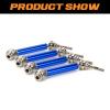 RCAWD Rc Stainless Steel Front Rear Drive Shaft CVD for 1/10 Traxxas Rustler VXL 4X4/ Stampede VXL 4X4/ Hoss VXL 4X4/Slash Platinum/Ultimate/VXL 4x4 4WD RC Car view 4