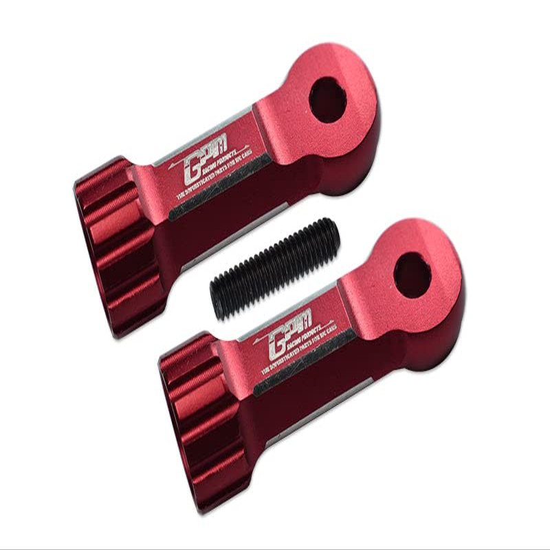 Aluminum Middle Shaft Head For Arrma 1:10 Kraton 4S ARA102690 / VORTEKS 3S ARA4305V3 / OUTCAST 4S ARA102692-3Pc Set Red