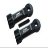 Aluminum Middle Shaft Head For Arrma 1:10 Kraton 4S ARA102690 / VORTEKS 3S ARA4305V3 / OUTCAST 4S ARA102692-3Pc Set Black view 1