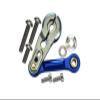 Aluminum Tie Rod + 25T Servo Horn For Arrma 1:8 Kraton/Talion/Typhon/Outcast/Notorious / 1:7 Infraction/Limitless/Mojave - 9Pc Set Gray Silver view 1