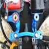Aluminum Steering Assembly for Arrma 1:8 KRATON/OUTCAST/TYPHON/TALION/KRATON V5 / NOTORIOUS V5 / 1:7 FIRETEAM / 1:10 SENTON - 1 Set Silver view 2