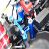 Aluminum Steering Assembly for Arrma 1:8 KRATON/OUTCAST/TYPHON/TALION/KRATON V5 / NOTORIOUS V5 / 1:7 FIRETEAM / 1:10 SENTON - 1 Set Silver view 4