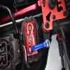 Aluminum Tie Rod + 25T Servo Horn For Arrma 1:8 Kraton/Talion/Typhon/Outcast/Notorious / 1:7 Infraction/Limitless/Mojave - 9Pc Set Black view 4