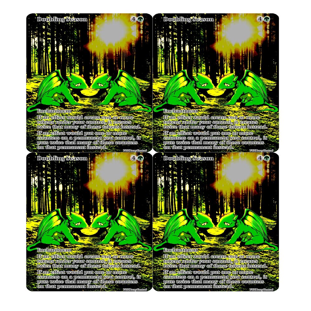 4x | Doubling Season | Full Art | Foil or Non-Foil (Foil)