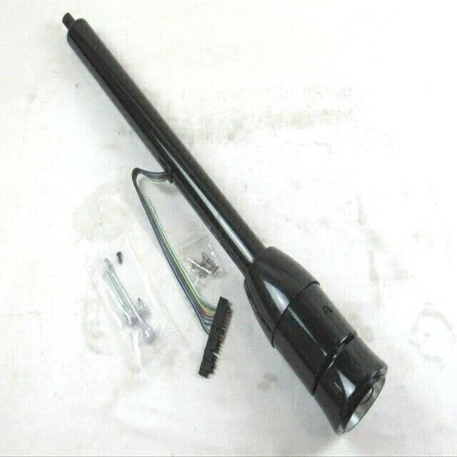 28'' Tilt Compatible with Manual Floor Shift Steering Column W/Wheel Adapter Black s81013BK