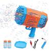 Doohickey Bubble Blaster Kid Toy, Rechargable Bubble Making Gun, 1000 Bubbles per Minute, 2 Bubble Solution, Perfect for Birthday Parties, Pools, Photos, and Videos view 1