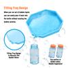 Doohickey Bubble Blaster Kid Toy, Rechargable Bubble Making Gun, 1000 Bubbles per Minute, 2 Bubble Solution, Perfect for Birthday Parties, Pools, Photos, and Videos view 4