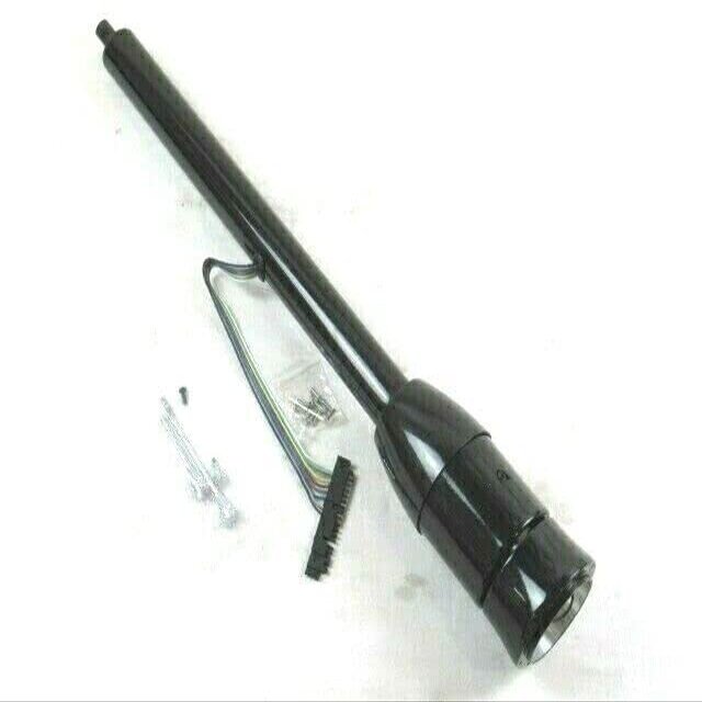 32'' Tilt Compatible with Manual Floor Shift Steering Column W/Wheel Adapter Black s81015BK