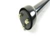Compatible with Universal 26'' Straight Steering Column Stainless Steel Black S81077BK-26 view 2