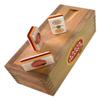 Domino Carta Blanca Hecho en Mexico with Traditional Wood case - Dominoes Size : 1 3/4 x 7/8 x 1/2 inches - Smaller Than The Standard Size view 3
