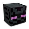 Disguise Minecraft Enderman Block Head, Official Minecraft Costume Accessory for Kids, Single Size Costume Mask (14+) view 1