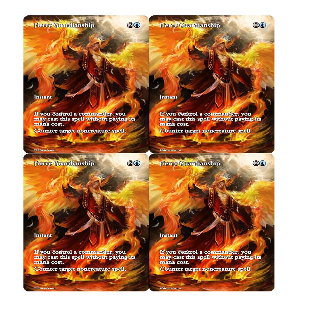 4x | Fierce Guardianship | Full Art | Foil or Non-Foil (Non Foil)