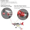 FLYCOLOR 3 Sets P51 Rc Plane Propeller with Propeller Savers and Adapters for VOLANTEXRC 761-5 Airplane and Tr-p51d view 4