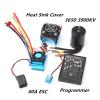GoolRC 3650 3900KV Brushless Motor with 80A Brushless ESC Electric Speed Controller, Heat Sink and Programming Card, Waterproof Motor ESC Combo Set for 1/8 1/10 RC Car RC Boat view 2