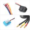 GoolRC 3650 3900KV Brushless Motor with 80A Brushless ESC Electric Speed Controller, Heat Sink and Programming Card, Waterproof Motor ESC Combo Set for 1/8 1/10 RC Car RC Boat view 4