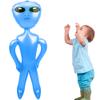 Cotiny 6 Pack 35 Inch Inflatable Alien Blow Up Toys for Birthday Party Favors Alien Theme Halloween Party Supplies (Green,Purple,Blue) view 3