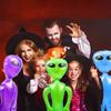 Cotiny 6 Pack 35 Inch Inflatable Alien Blow Up Toys for Birthday Party Favors Alien Theme Halloween Party Supplies (Green,Purple,Blue) view 4