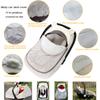 Car Seat Cover Baby Carseat Covers,Car Seat Covers for Babies Winter,Universal Infant Car Seat Canopy Shield for Cold Weather, Warm and Cozy Protect Boy&Girl from Cold Wind-for All Seasons view 4