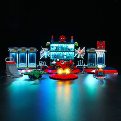 Brick Shine Light kit for Attack on The Spider Lair 76175(Model Set is not Included) (Classic)