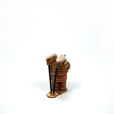 Wooden Dummy Scale Engine-35mm one/Three/Five-Cylinder Combo (VA0531)