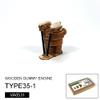 Wooden Dummy Scale Engine-35mm one/Three/Five-Cylinder Combo (VA0531) view 2