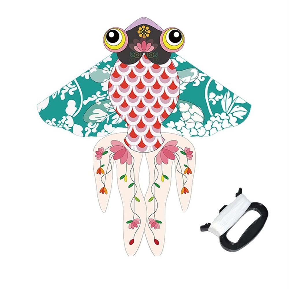 QHLOM Oversized Goldfish Kite Breeze Easy-to-Fly Kite Kids Adult and Beginner Kite, The Best Giant Kite That Will take Over The Sky!