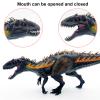 SIENON Large Dinosaur Toy Tyrannosaurs Rex 13.4, Realistic Plastic Jurassic Dino Figure, Hand-Painted D-Rex Model Educational Action Playset for Kids Party Gift Cake Topper view 2