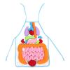 POPETPOP Human Organs Apron 3D Educational Toy for Kids Preschool Cognitive Anatomy Teaching Tool for Home and Classroom Science Learning view 1