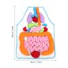POPETPOP Human Organs Apron 3D Educational Toy for Kids Preschool Cognitive Anatomy Teaching Tool for Home and Classroom Science Learning view 3