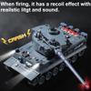 Bvrorere RC Military Tank, WW2 Tiger I Army Tank Toy with IR Battle, 2.4GHz Remote Control Military Vehicles with Lights & Rotating Turret, Gift for Boys, Kids, Adults & Collectors view 4