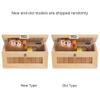 Funny Interactive Stress Relief Gift with Cute ti g er, USB Wooden Electronic Box Toy, Compatible with Power Bank Laptop Computer Mobile Phones (No Battery is Needed), USB Wooden Electronic Box Toy view 3