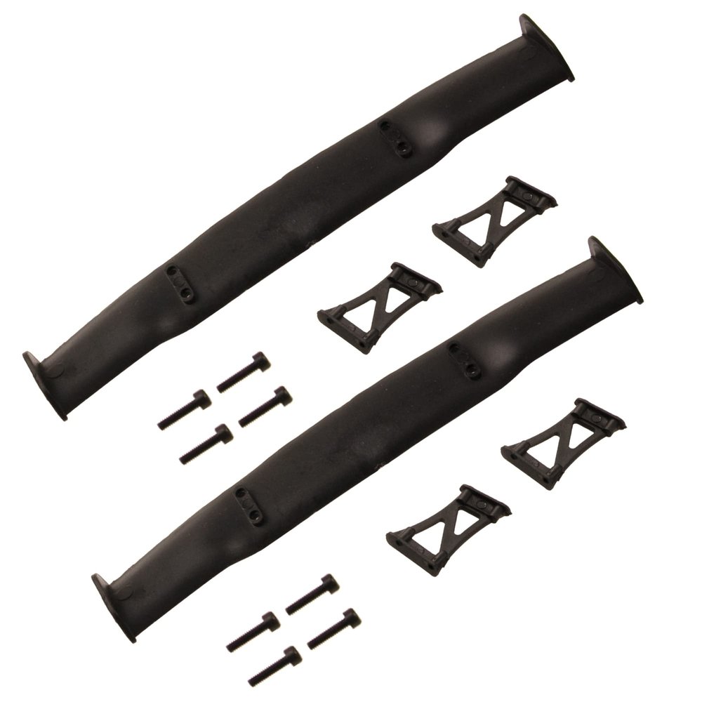 2Pcs ShareGoo Universal Plastic RC Car Tail Wing Rear Spoiler Wing Set Compatible with 1/10 RC Scale On Road Drift Drifting Car