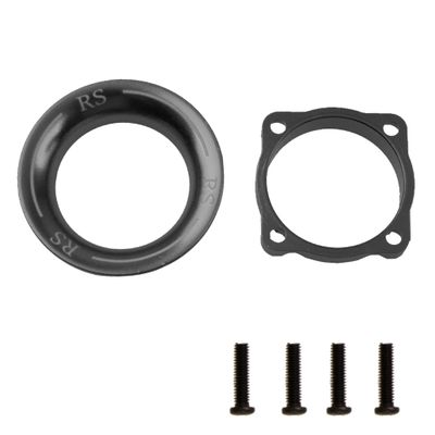 ShareGoo Metal Cooling Fan Cover Air Inlet Channel for 25mm x 25mm ESC Cooling Fan Heatsink Fit 1/8 1/10 1/12 1/16 RC Car ESC,Mounting Hole Distance 20mm (Black)