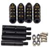 NHX RC Brass Wheel Hex Adaptor +15 Extensions w/Axles :SCX10 / II/III / TRX4 view 1