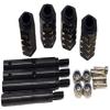 NHX RC Brass Wheel Hex Adaptor +15 Extensions w/Axles :SCX10 / II/III / TRX4 view 2