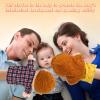 6 Pcs Family Hand Puppets 12 Inch Grandparents, Mom & Dad, Brother & Sister Plush Hand Puppet Toys Role-Play Toy Puppets for Kids Storytelling Imaginative Pretend Play Teaching Preschool(6 Family A) view 4