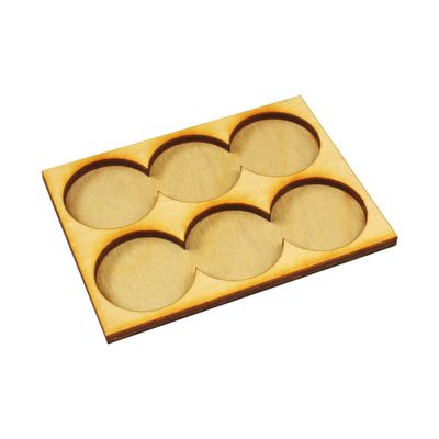 LITKO 3x2 Formation Tray for 25mm Circle Bases Compatible with Dux Bellorum