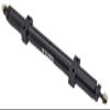 NHX RC Rear Metal Straight Axle - 120mm : Tamiya 1/14 Tractor Truck view 1