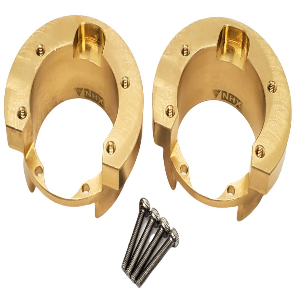 NHX RC Brass Wheel Weight 85g Each (2Pc) : TRX-4