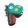Cate & Levi - Hand Puppet - Premium Reclaimed Wool - Handmade in Canada - Machine Washable (Dinosaur) view 1
