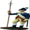 W. Britain Washingtons Bodyguard Officer with Spontoon #16102