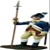 W. Britain Washingtons Bodyguard Officer with Spontoon #16102