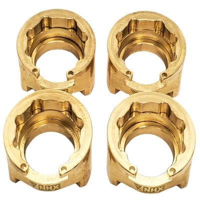 NHX RC Brass Wheel Weight 76g Each (4Pcs) : TRX-4