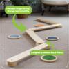 Little Partners Learn 'N Balance Toddler Balance Beam and Stepping Stones Set for Kids, Wooden Indoor Children's Activity Toy with 4 Colorful Stones, Portable Design, Hinged Sections view 4