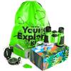HQ 4KIDS BY: WE 4U - Outdoor Adventure Kit for Kids: Binoculars, Compass, Magnifying Glass & Flashlight. 3-12 Year Old Boys & Girls view 1